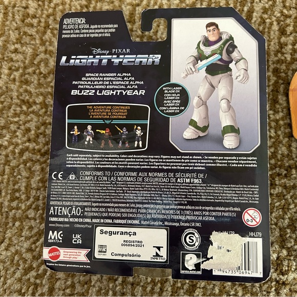 New- 2 Disney Lightyear sets: Buzz light year and XL-01 and Buzz Lightyear - Picture 4 of 6